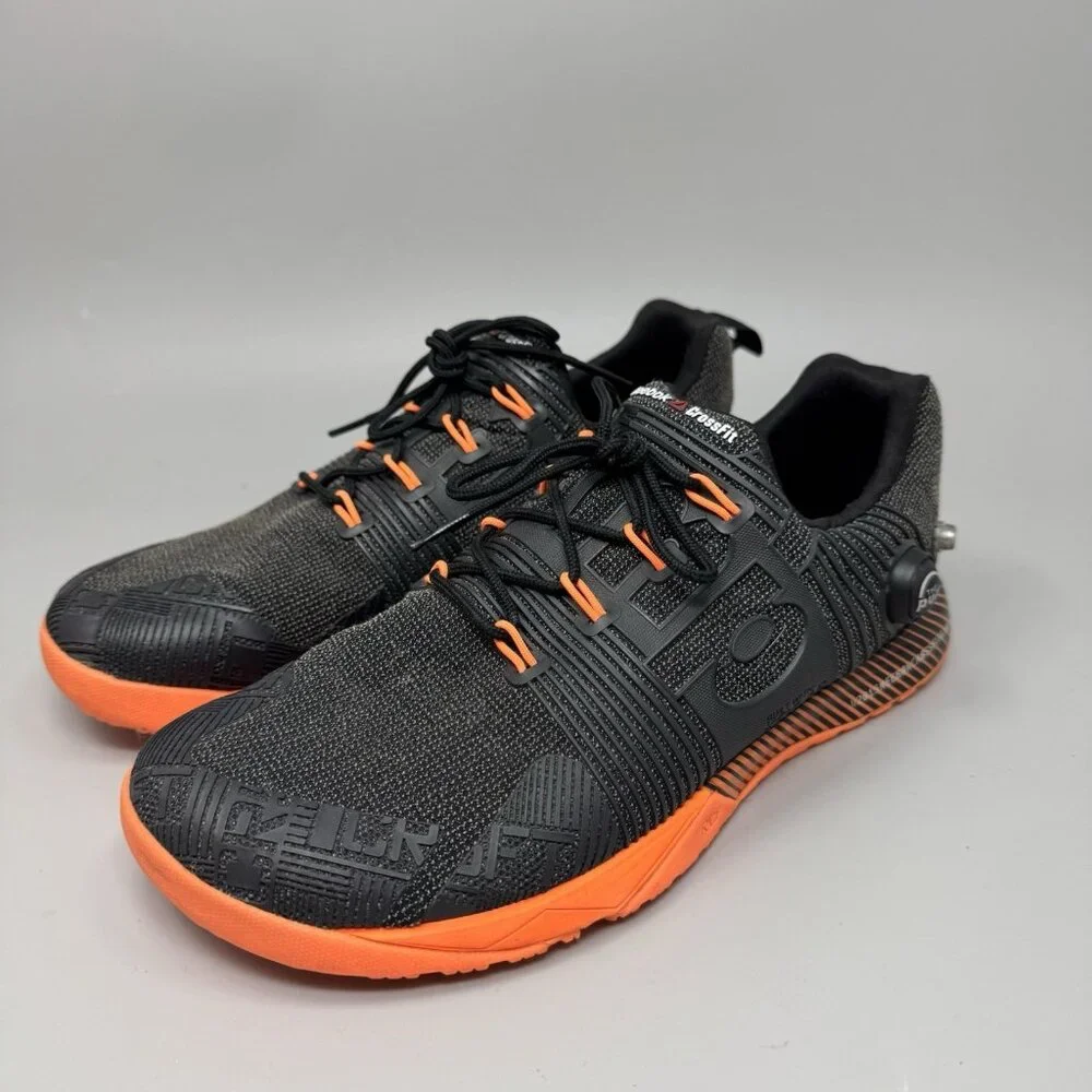 Reebok Womens CrossFit Nano Pump V67645 Black Running Shoes Sneakers Size 8.5